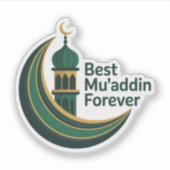 Muaddin Forever Laptop Sticker (Voorkant)