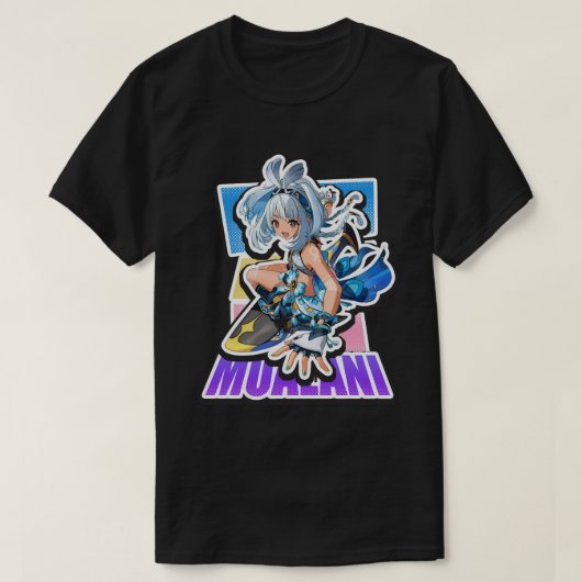 Mualani - Surf omhoog - Genshin Impact T-shirt (Design voorkant)