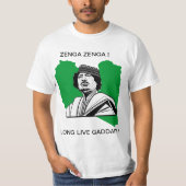Muammer Gaddafi T-shirt (Voorkant)