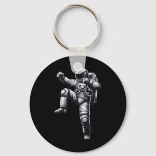 Muay Thai Astronaut Kickboksen Sleutelhanger