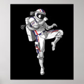 Muay Thai Astronaut Poster (Voorkant)
