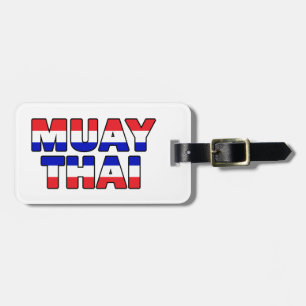 Muay Thai Bagagelabel