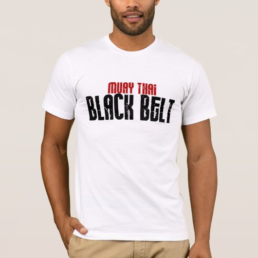 MUAY THAI Black Belt 3.1 T-shirt (Voorkant)