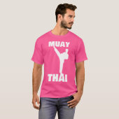 Muay Thai Boksen Kickboksen T-shirt (Voorkant volledig)