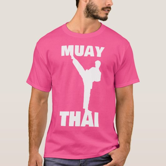 Muay Thai Boksen Kickboksen T-shirt (Voorkant)