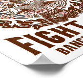 Muay Thai Boksen Lover Boksen Bokser Muay Thai Vec Poster (Hoek)