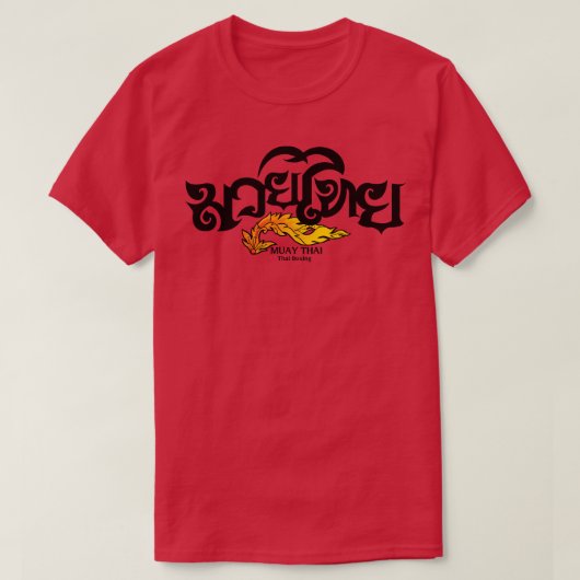  Muay Thai Boksen T-shirt (Design voorkant)