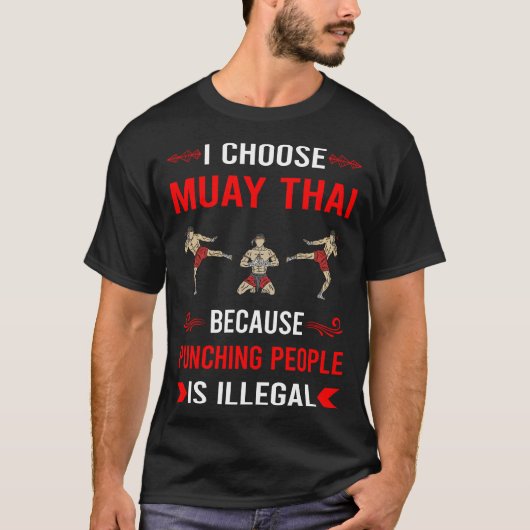 Muay Thai boksen T-shirt (Voorkant)