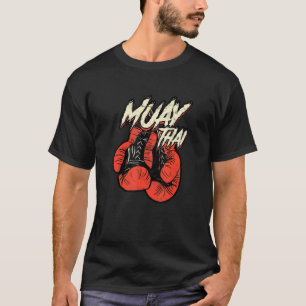 Muay thai bokshandschoen Gemengde Martiale Kunstki T-shirt
