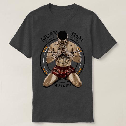 Muay Thai Boran Wai Kru 1 T-shirt (Design voorkant)