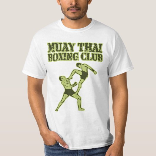 Muay Thai Boxing Club T-shirt (Voorkant)