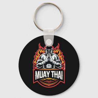 Muay Thai Boxing Fighter Sleutelhanger