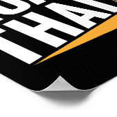 Muay Thai Boxing Hob Poster (Hoek)