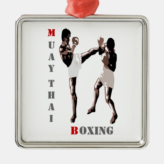 Muay Thai Boxing Ornament (Voorkant)