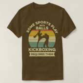 Muay Thai Boxing Quote voor een Kickboxing Trainer T-shirt (Design voorkant)