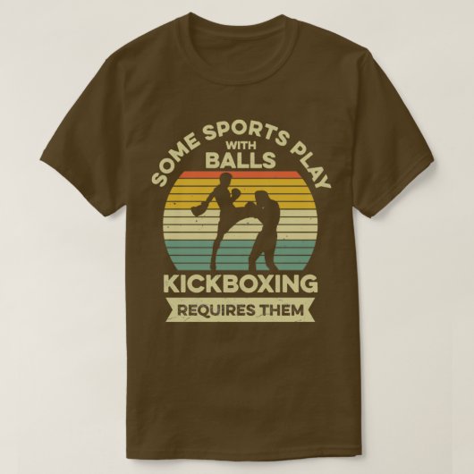 Muay Thai Boxing Quote voor een Kickboxing Trainer T-shirt (Design voorkant)