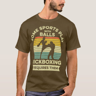 Muay Thai Boxing Quote voor een Kickboxing Trainer T-shirt