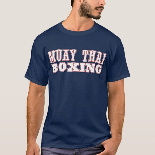 Muay Thai Boxing T-shirt (Voorkant)