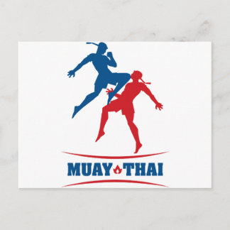 Muay Thai Briefkaart