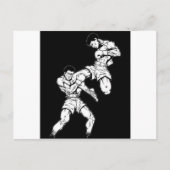 Muay Thai Briefkaart (Voorkant)