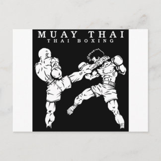 muay thai briefkaart