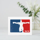 Muay Thai Briefkaart (Staand voorkant)