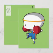 Muay Thai Briefkaart (Voorkant / Achterkant)