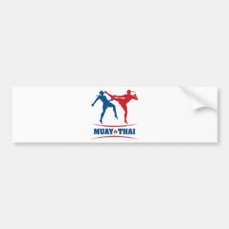 Muay Thai Bumpersticker