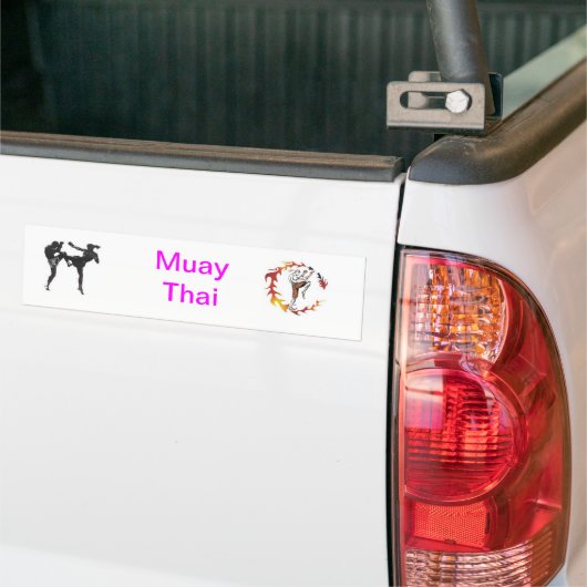 Muay Thai Bumpersticker (Op Truck)