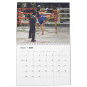Muay Thai Calendar Kalender (Mar 2026)