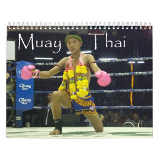 Muay Thai Calendar Kalender