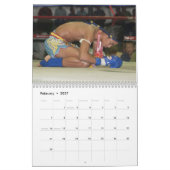Muay Thai Calendar Kalender (Feb 2027)