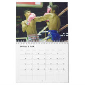 Muay Thai Calendar Kalender (Feb 2026)