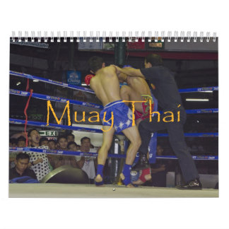 Muay Thai Calendar Kalender