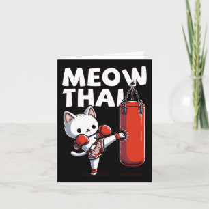 Muay Thai Cat Meow Thai Kaart