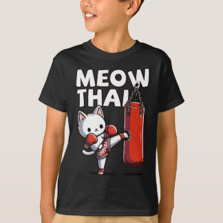 Muay Thai Cat Meow Thai T-shirt