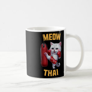 Muay Thai Cat Meow Thai - Thais boksen voor de jeu Koffiemok