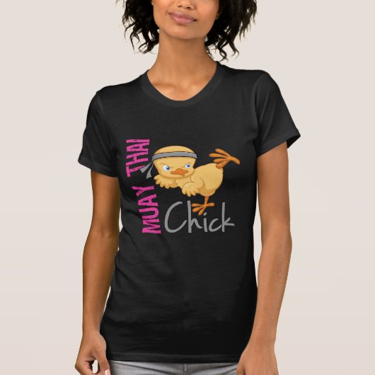 Muay Thai Chick T-shirt (Voorkant)