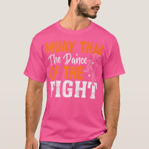 Muay Thai De dans van het gevecht Muay Thai T-shirt