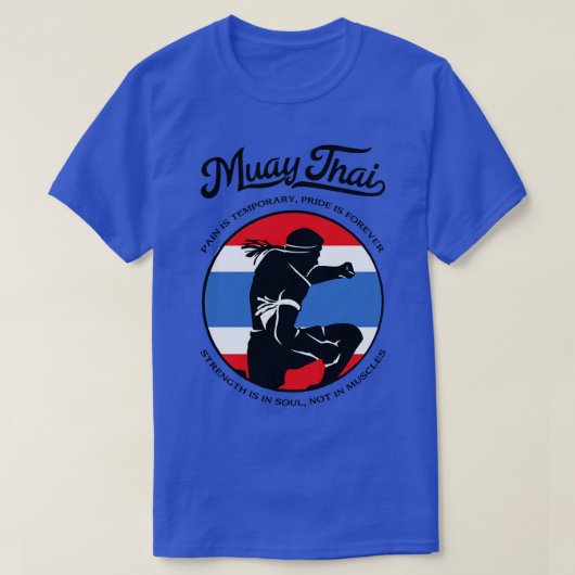 Muay Thai De kunst van acht ledematen 13 T-shirt (Design voorkant)