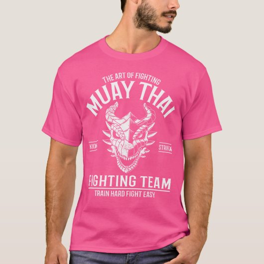 Muay Thai Dragon Fighter T-shirt (Voorkant)