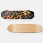 Muay-Thai Elements SK8 Schaats deck Persoonlijk Skateboard (Horizontaal)