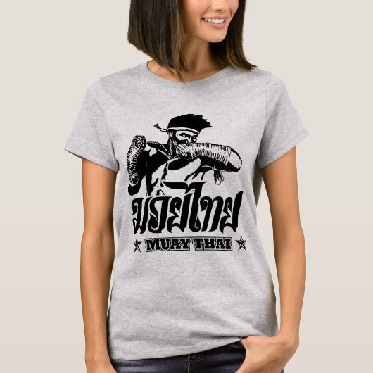 muay thai elleboog t-shirt (Voorkant)