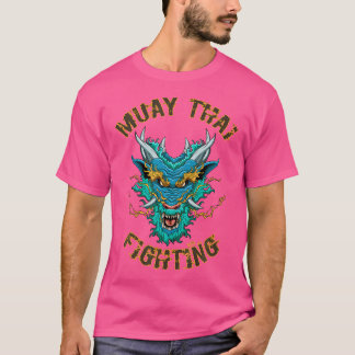 Muay Thai en Thai boksen MMA Dragon T-shirt
