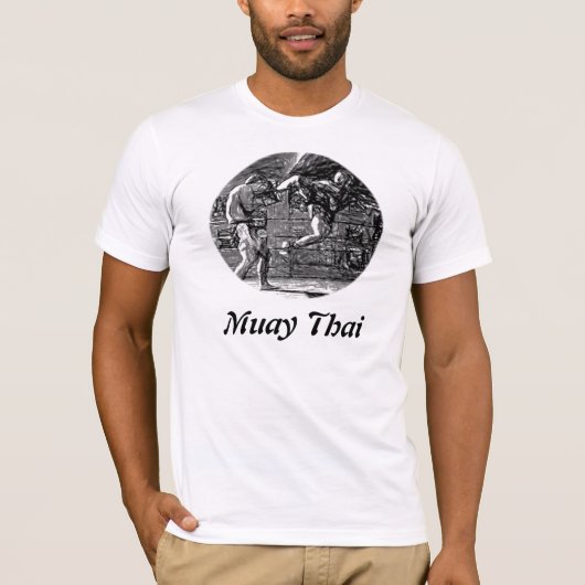 Muay Thai, Fight, Thai-Boxing T-shirt (Voorkant)