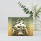  Muay Thai Fighter Briefkaart (Staand voorkant)