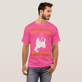 Muay Thai Fighter Dedication Passion Muay Thai T-shirt (Voorkant volledig)