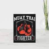 Muay Thai Fighter Hob1 Kaart (Voorkant)