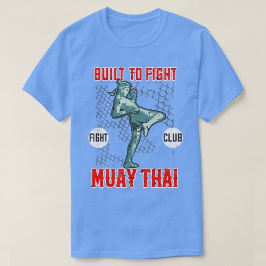 Muay Thai Fighter Martial Arts Boxing T-shirt (Design voorkant)