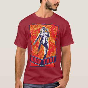 Muay Thai Fighter Martial Arts Sports T-shirt